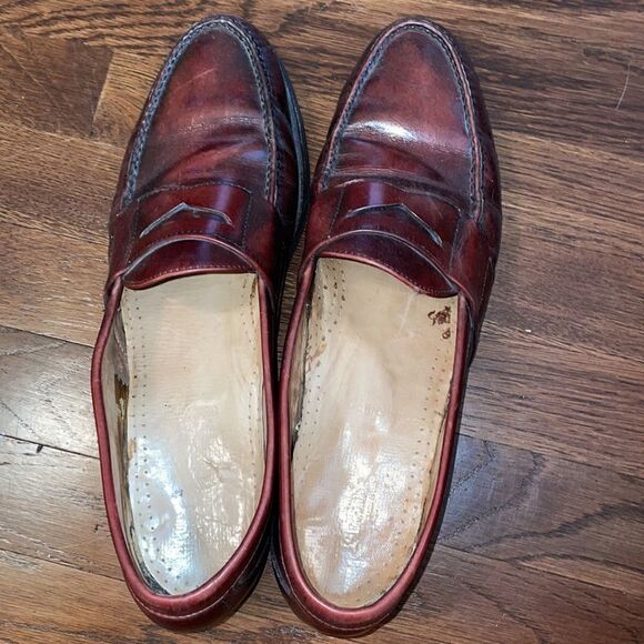 ‎Allen Edmonds Cameron brown penny loafers main image 5